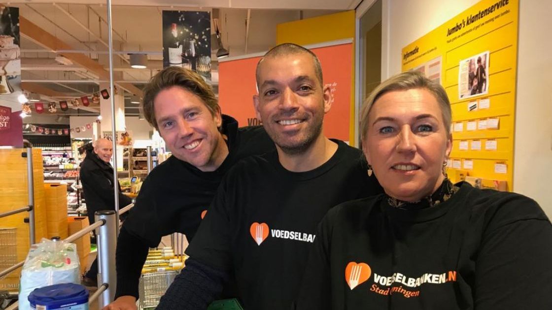 190 kratten boodschappen voor de voedselbank